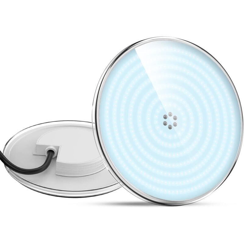 jardin piscine Projecteur Piscine LED Remplie de Résine,35W Lampe Piscine PAR56(équivalent Ampoule halogène 300W), Ampoule Spot Piscine LED, 3500lm,