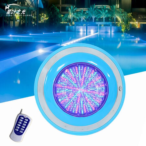 Éclairage piscine LED 3D, lumière pour piscine ronde 3,6m