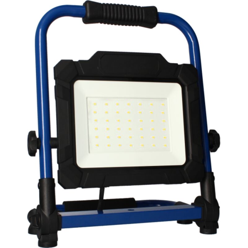 Arlux Lighting - Projecteur Pliable Série m 30w - 3000lm - 4000k - Bleu