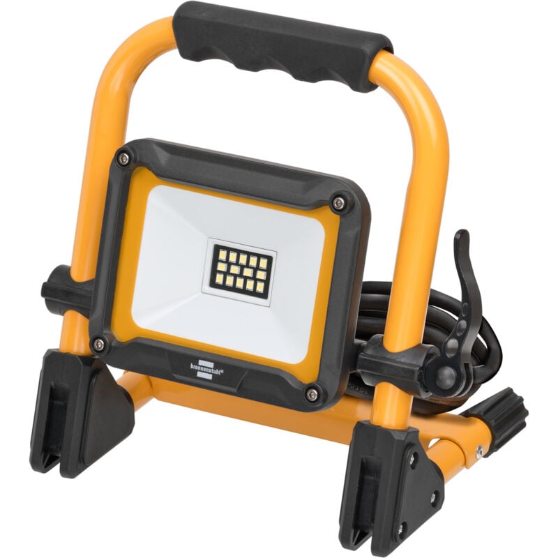 Brennenstuhl - Projecteur portable de chantier jaro à câble 2m 10W - 980 lm - IP65