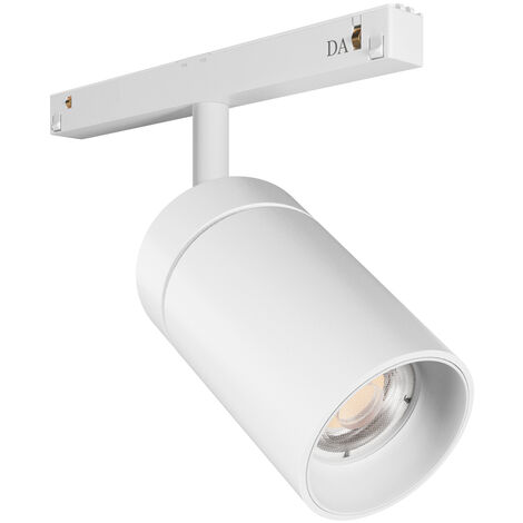Projecteur rail 48V tilt CRETE1 LED COB 18.10W 1885lm CRI90 3000K 36º Blanc