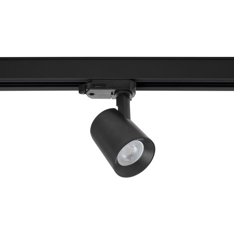 Projecteur rail tilt TEN GU10 7.50W Noir