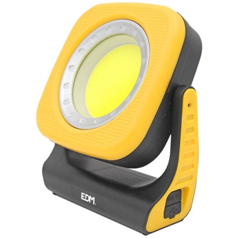 Projecteur rechargeable led 1,000lm edm