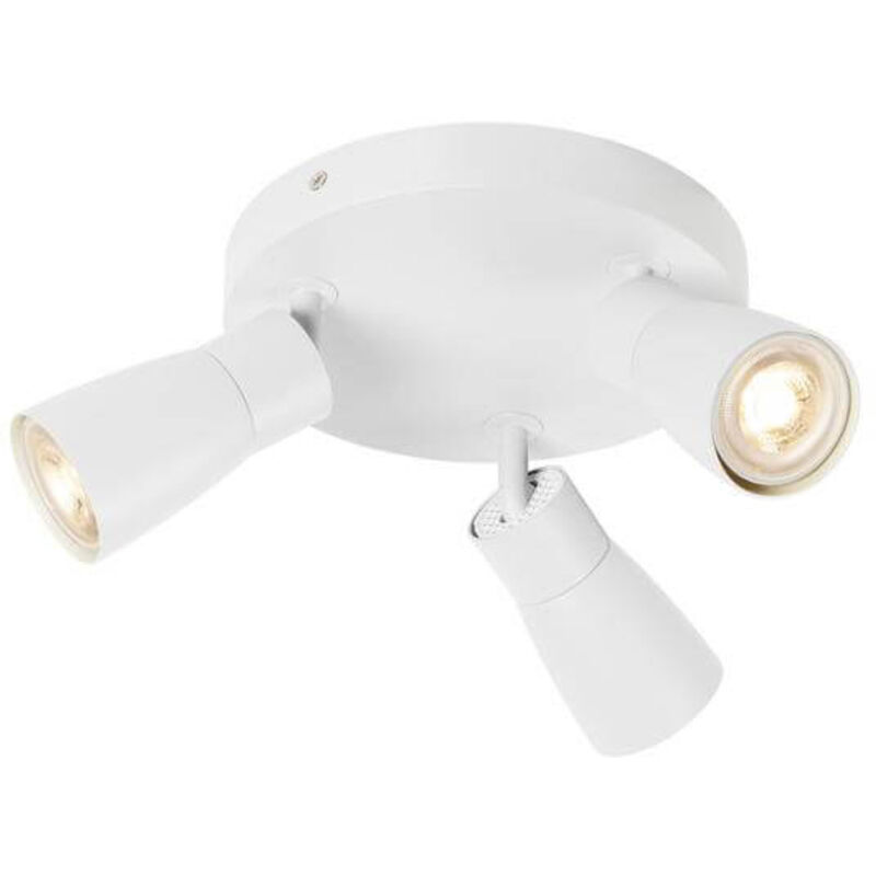 Projecteur rond Puri 2.0 Dome blanc 3 lumières - 1008342 Projecteur rond Puri 2.0 Dome blanc 3 lumières - 1008342