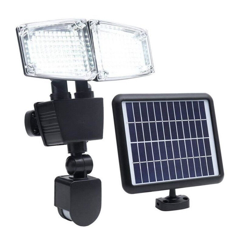 Douglas - Projecteur solaire - H23cm - avec led - avec detecteur de mouvement - Blanc - Lumi Jardin