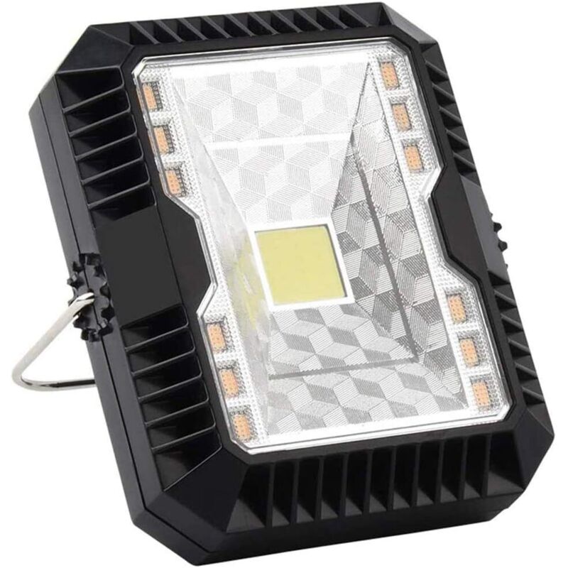 Projecteur Solaire de Jardin à LED IP55 Applique Murale étanche pour Camping extérieur baïonnette de Secours