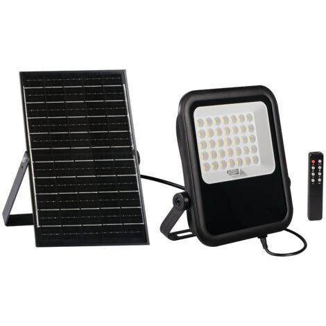 Projecteur solaire LED 15W 4000K IP65 commande Kanlux