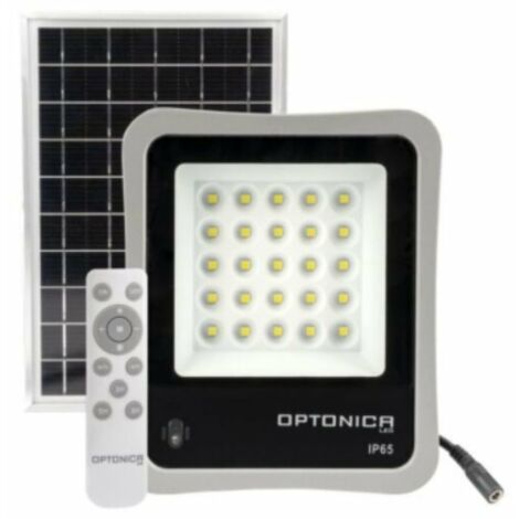 Projecteur Solaire LED 15W IP65 (Panneau Solaire + Télécommande Inclus) - SILUMEN