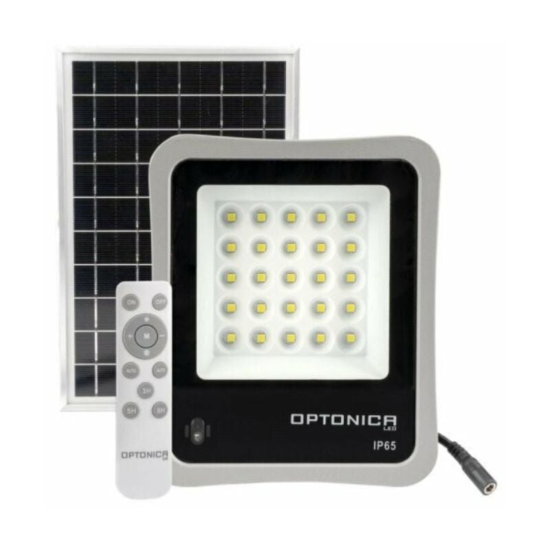 Projecteur Solaire LED 8W IP65 (Panneau Solaire + Télécommande I