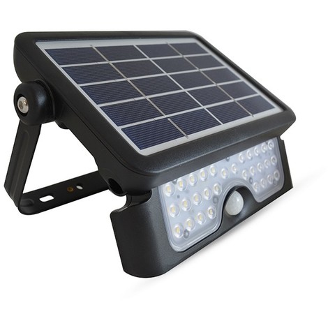 Projecteur solaire LED avec détecteur de mouvement Maclean Energy IP44, 5W,  400lm