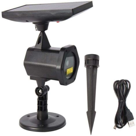 Projecteur solaire lumineux pour fêtes de Noël, éclairage paysager extérieur pour jardin et pelouse, décoration de Noël