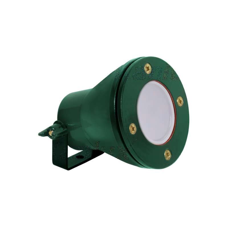 Lampe led étanche - Spot immergeable étang - Aluminium vert - 300lm - IP68 Lampe led étanche - Spot immergeable étang - Aluminium vert - 300lm - IP68