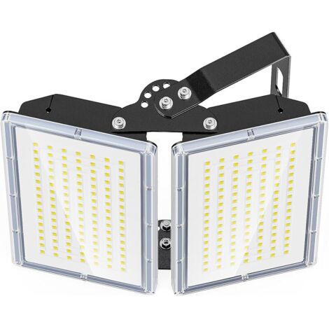 Projecteur Spot LED Extérieur 200W 20000LM - IP66 LED Exterieur Etanche Blanc Froid 6500K Lampe Phare Eclairage Extérieur pour Jardin Terrasse 1 Pièce