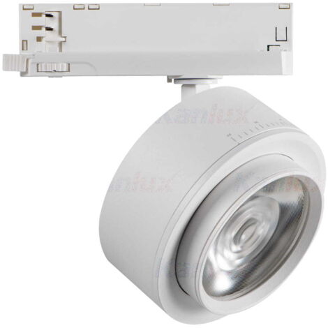 Projecteur spot sur rail blanc LED 38W Kanlux BTL35660