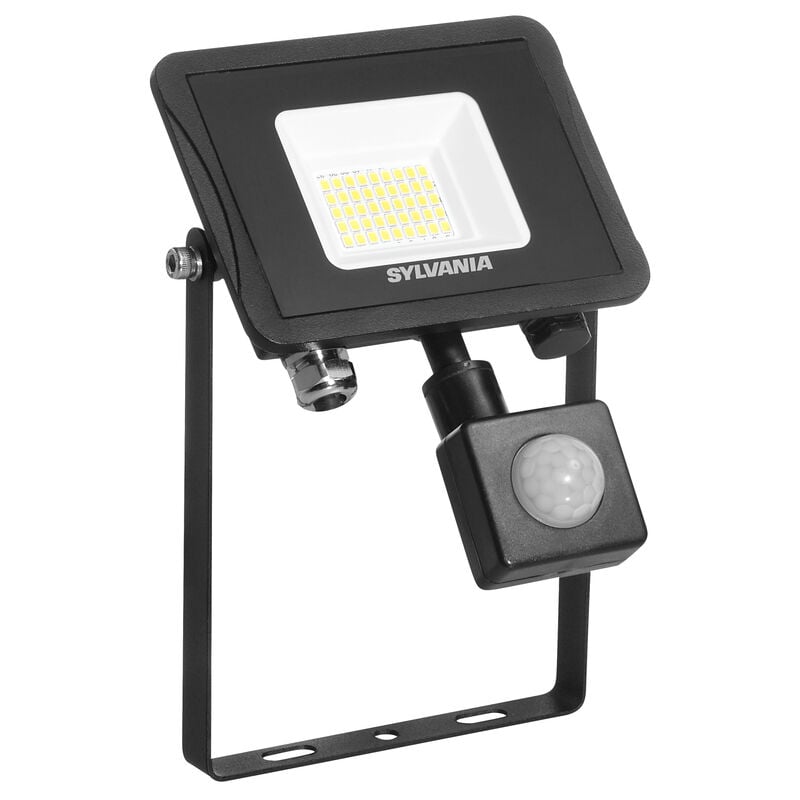 Projecteur led 10,5W sylflood 1000lm 840 noir Sylvania 90162