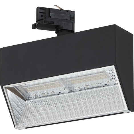 Projecteurs / Projecteur rail / saillie tilt FALL LED SMD 50W 5375lm/5890lm/5859lm CRI82 3000K/3500K/4000K 60º/90º Noir
