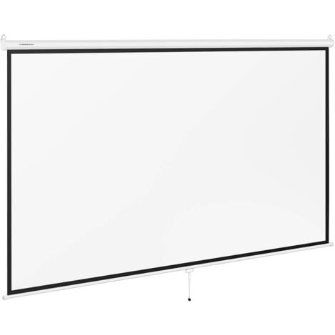 FROMM & STARCK Projection Screen Wall-/Ceiling-Mounted Projector Screen 340x210cm 16:9