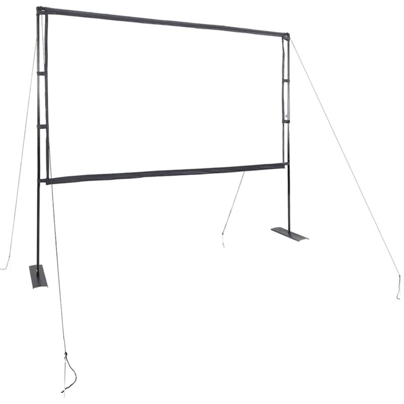 Projection Screen with Stands 120 Inch 16:9 Vidaxl