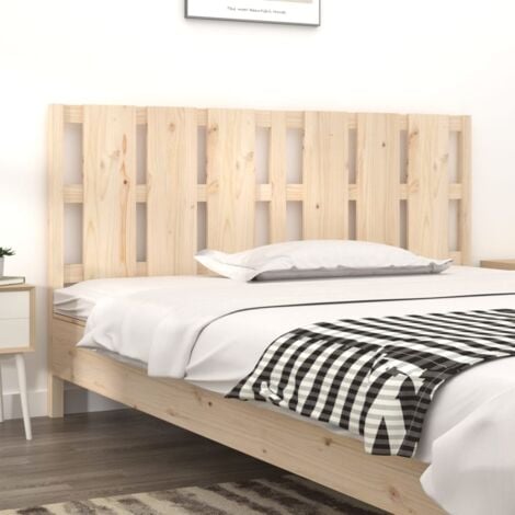 Prolenta Premium Bett-Kopfteil 185,5x4x100 cm Massivholz Kiefer