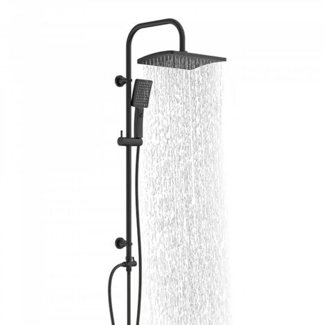 Prolenta Premium Duschset MALLORCA Matt Schwarz