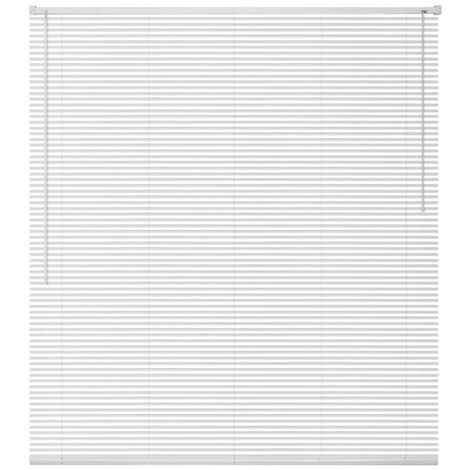 Prolenta Premium Fensterjalousien Aluminium 160x160 cm Weiß - Weiß