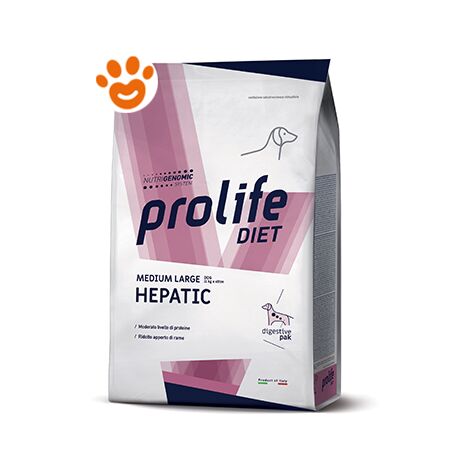 Prolife Dog Veterinary Medium Large Hepatic - Prolife Dog Veterinary Medium Large Hepatic - Sacco Da 2 Kg
