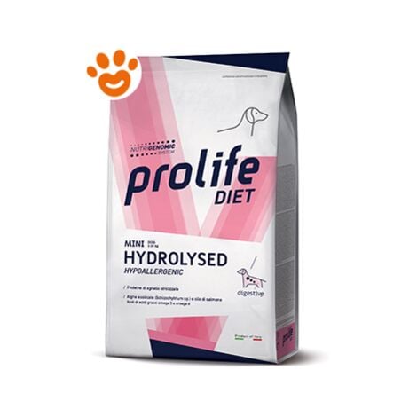 Prolife Dog Veterinary Mini Hydrolysed Hypoallergenic  - Prolife Dog Veterinary Mini Hydrolysed Hypoallergenic - Sacco Da 1,5 Kg