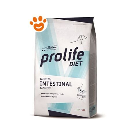 Prolife Dog Veterinary Mini Intestinal Sensitive  - Prolife Dog Veterinary Mini Intestinal Sensitive - Sacco Da 5 Kg