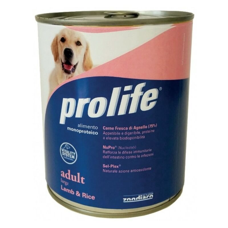 Prolife - Cane - Adult Large Agnello & Riso 800 gr