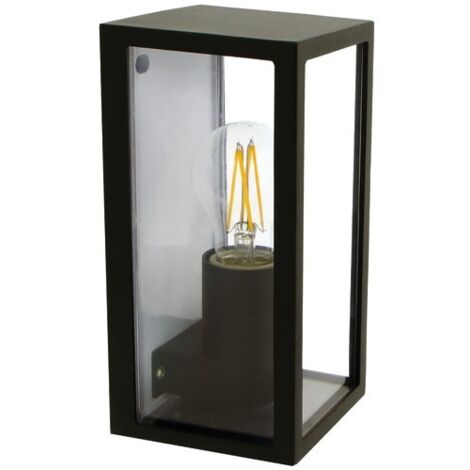 PROLIGHT - Applique Gijon E27 15 W alu noir