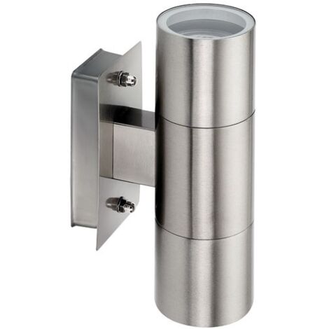 PROLIGHT - Applique LED murale extérieure 2 x 3.5 W inox