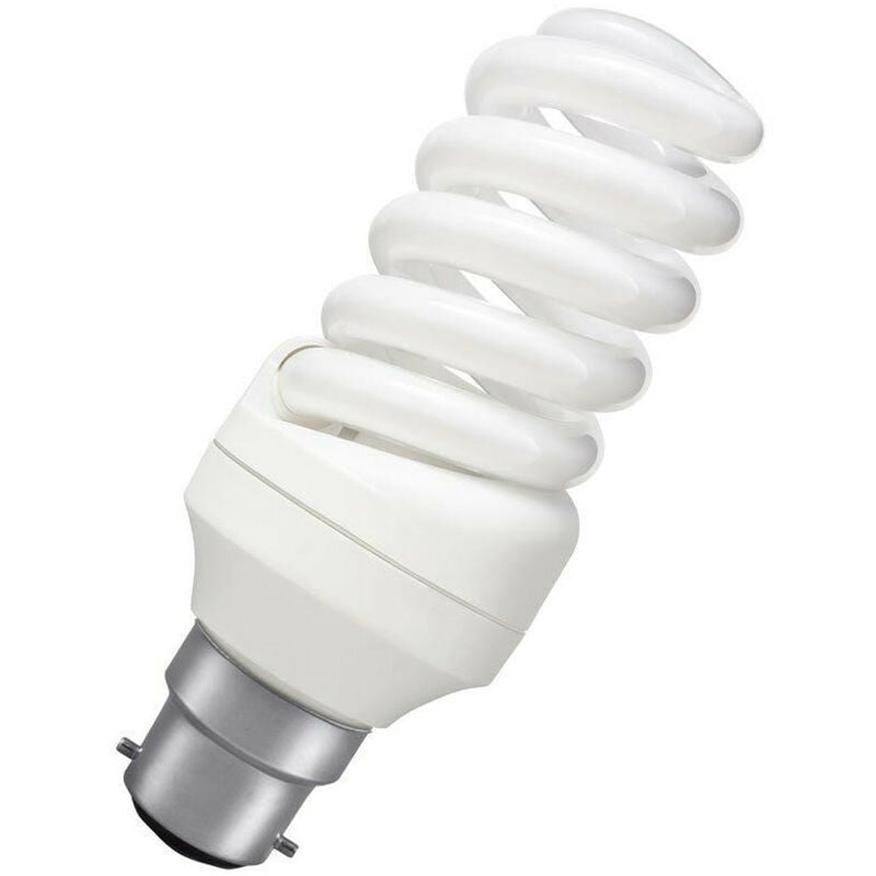 Prolite CFL Helix Spiral 30W BC-B22d (150W Equivalent) 6400K Daylight Frosted 1900lm BC Bayonet B22 Energy Saving Compact Fluorescent Opal Bright