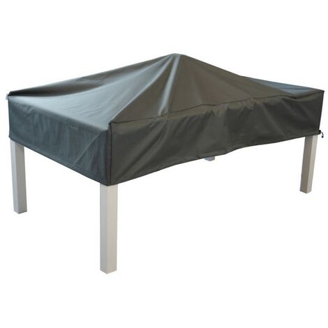 PROLOISIRS Housse pour table 160x90 cm - Gris