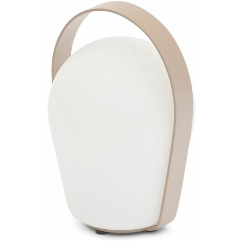 PROLOISIRS Lampe de table Bob loop - 11,7 x 10 x 16 cm - sand