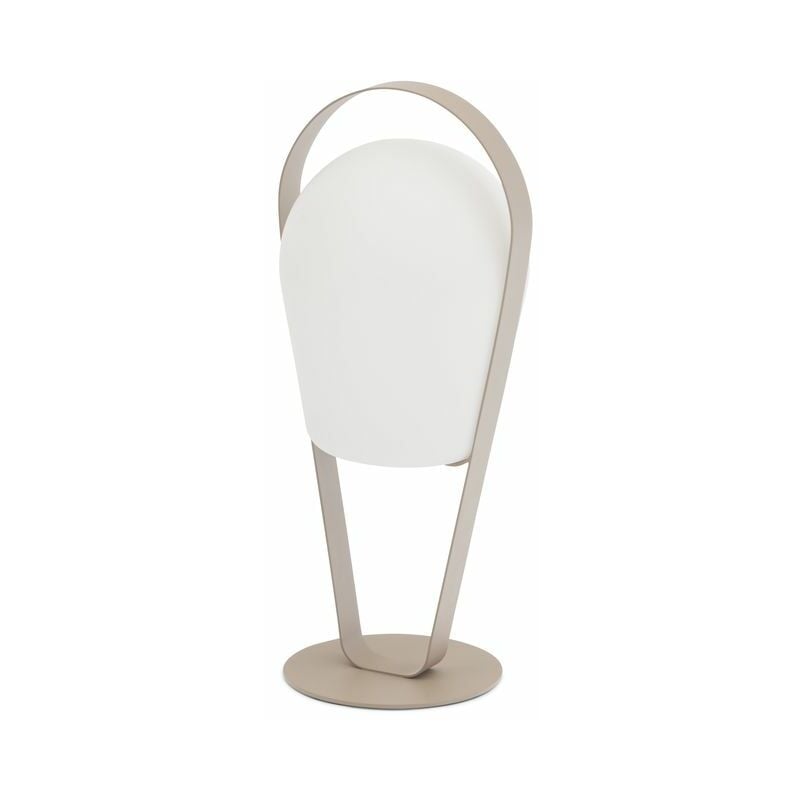 Proloisirs - Lampe sur pied grand Bob - 32 x 29 x 72 cm - sand