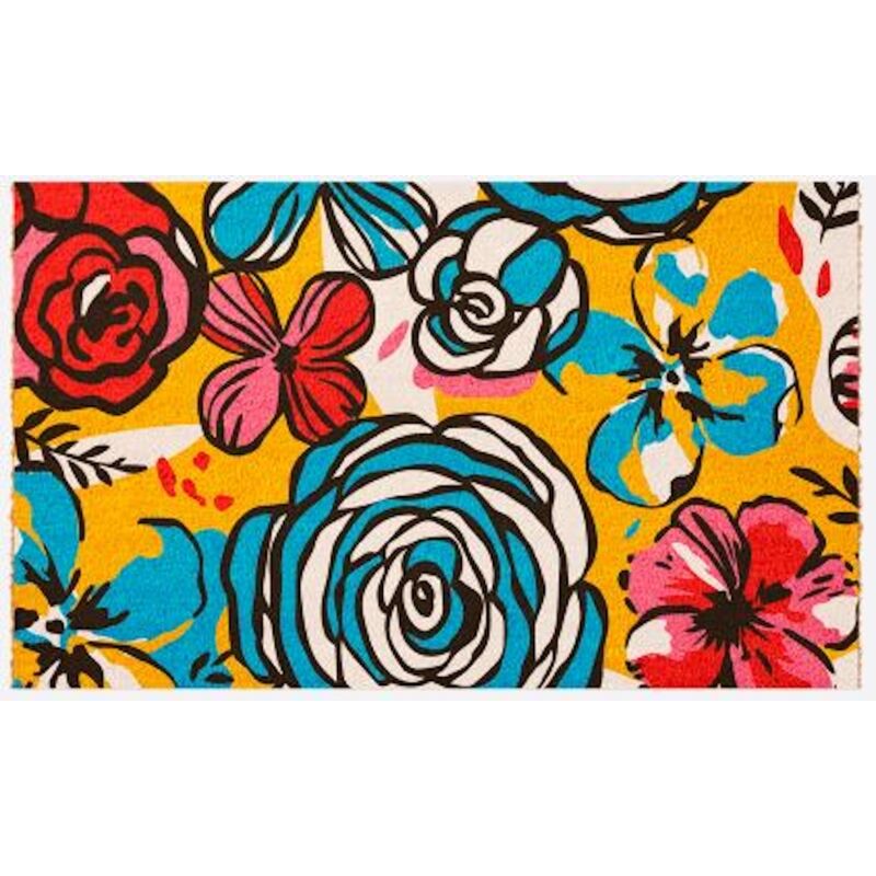 Paillasson 75x45 Fibre Naturelle - Aquarelle - Proloisirs