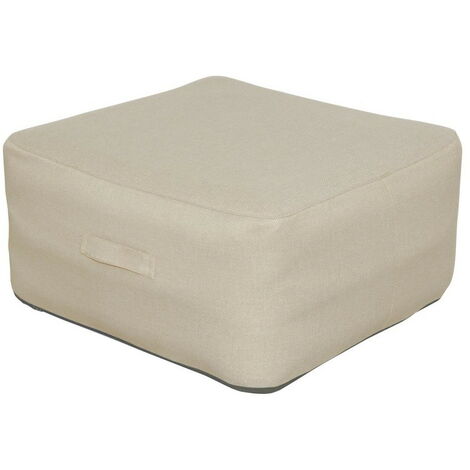 PROLOISIRS Tabouret gonflable d'extérieur Balloon écru 71 x 34 x 71 cm