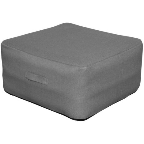 PROLOISIRS Tabouret gonflable d'extérieur Balloon gris 71 x 34 x 71 cm