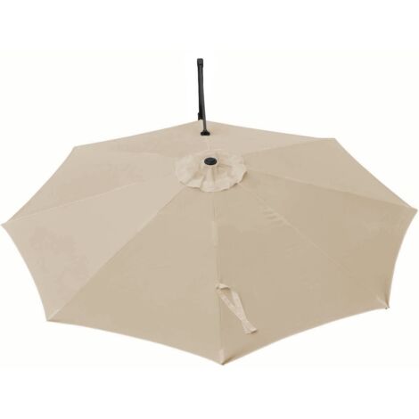 PROLOISIRS Toile Parasol Mat Déporté NH 350/8 Polyester 250gr Gr6 - Ecru