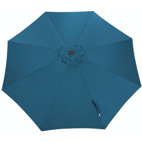 PROLOISIRS Toile Parasol Mat Droit 300 par 8 Polyester 200gr SD - Bleu