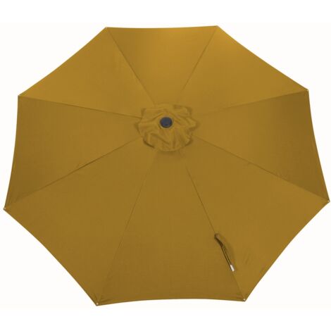 PROLOISIRS Toile Parasol Mat Droit 350/8 Polyester 200gr SD - Curry