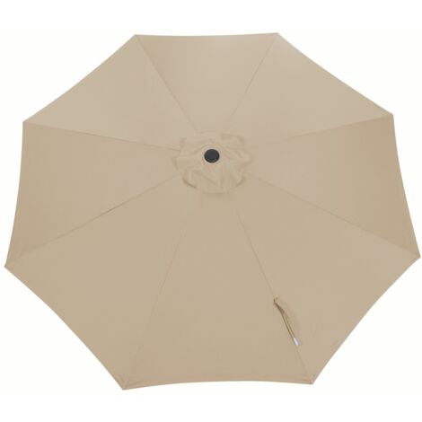 PROLOISIRS Toile Parasol Mat Droit 350/8 Polyester 250gr - Ecru