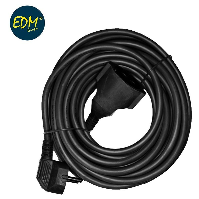 

Prolongacion Manguera 15M 3X1,5 Flexible Negra Edm