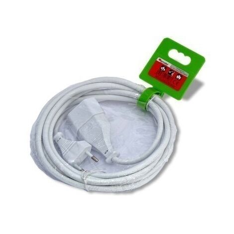 Prolongador 2X1 Blanco 10A Famatel 3 Mt
