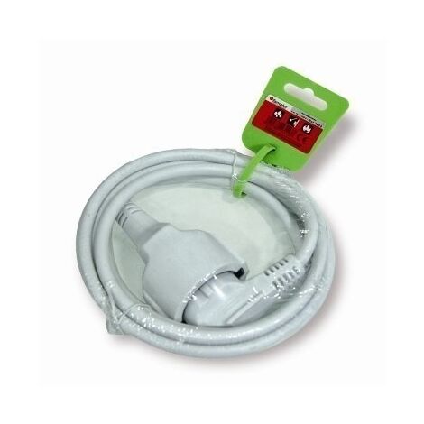 Prolongador 3X1.5 Blanco 16A Famatel 2 Mt
