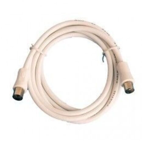 Prolongador coaxial TV 1.5 metros blanco GSC 2600911