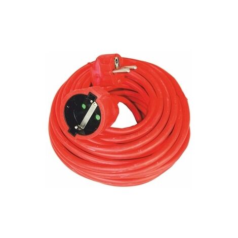 Prolongador Electrico Schuko 4,8mm 16A NARANJA 25m