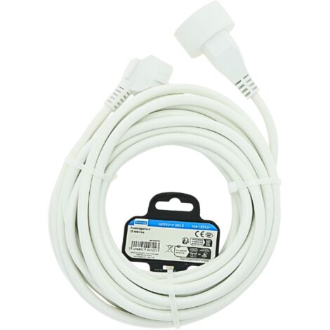 Prolongateur 10 mètres IP20 Blanc - SIANCE