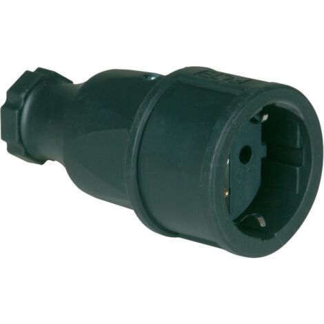 Prolongateur 2p+IP20 caoutchouc 16A/230V
