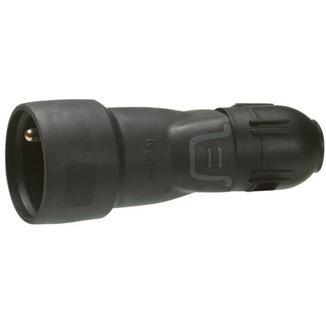 Prolongateur caoutchouc 2P+T 16A IK08 à témoin de tension (050443)